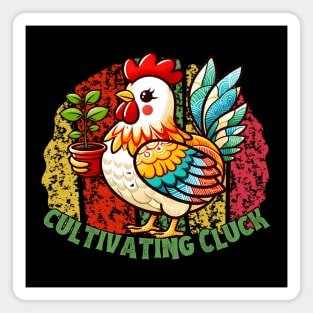 Chicken botanist Magnet